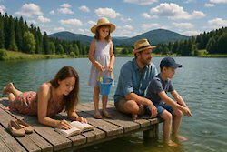 Familie mit Kind Urlaub im Bayerischen Wald